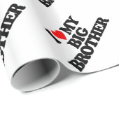 私は私のお兄さんを愛します ラッピングペーパー (ロールコーナー)