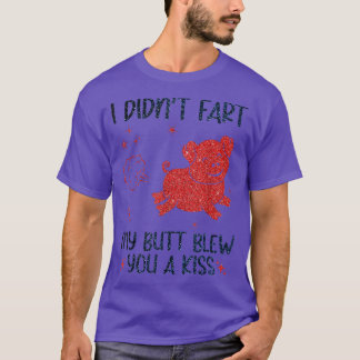 私は私のお尻をファッ吹トしたキス豚おもしろいファ Tシャツ