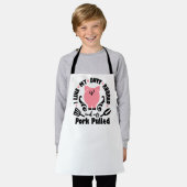 私は私のお尻を擦った エプロン (着用した状態)