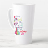 私は私のお尻吹は休日キス カフェラテマグ (左アングル)