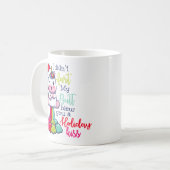 私は私のお尻吹は休日キス コーヒーマグカップ (正面左)