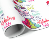 私は私のお尻吹は休日キス ラッピングペーパー (ロールコーナー)