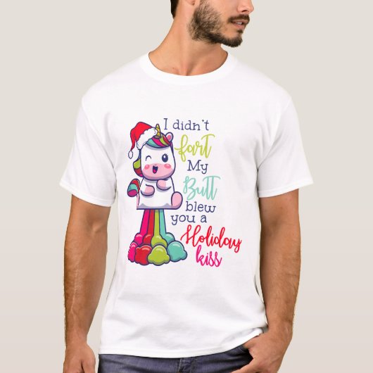 私は私のお尻吹は休日キス Tシャツ (正面)