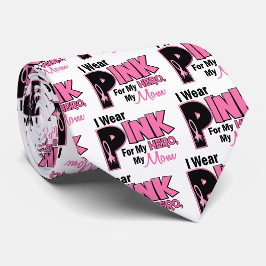 私は私のお母さん19の乳癌のためのピンクを身に着けています ネクタイ (ロール)