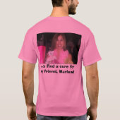 私は私のお母さん、ジュリーバンスのために…走って、 Tシャツ (裏面)