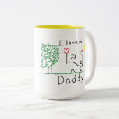 私は私のお父さんを愛します! マグ (正面右)
