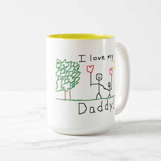 私は私のお父さんを愛します! マグ (正面右)