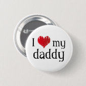 私は私のお父さんを愛します 缶バッジ (正面&裏面)