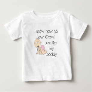 私は私のお父さん(pのような低い除行にいかにちょうど知っています ベビーTシャツ