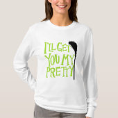 私は私のかわいらしいデザインを得ます Tシャツ (正面)