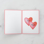 私は私のすべての私のブルドッグとハートであなたを愛している カード (内部)