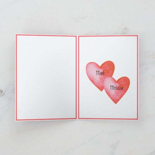 私は私のすべての私のブルドッグとハートであなたを愛している カード (内部)