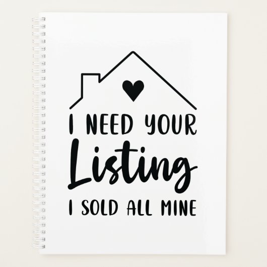 私は私のすべての私のプランナーを販売した プランナー手帳 (正面)