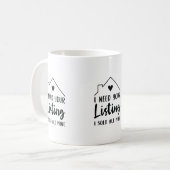 私は私のすべての私の販売あなたのリストを必要とする コーヒーマグカップ (正面左)