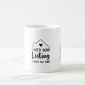 私は私のすべての私の販売あなたのリストを必要とする コーヒーマグカップ (中央)