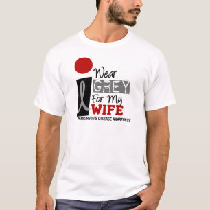 私は私のための灰色を身に着けています Tシャツ
