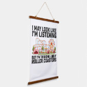 私は私のように見える聞かもしれないが、私は考えるaboだ 吊り下げ型タペストリー (傾斜あり)