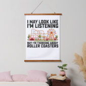 私は私のように見える聞かもしれないが、私は考えるaboだ 吊り下げ型タペストリー (寝室)