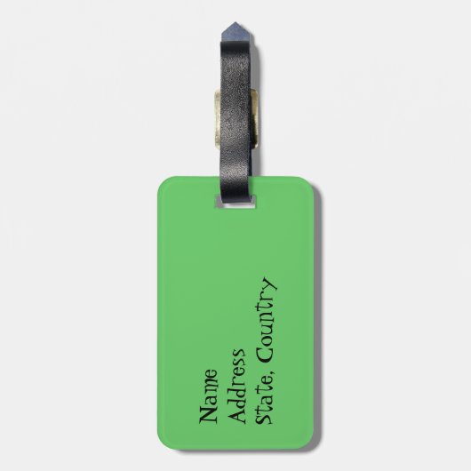 私は私のより素晴らしいスイス山犬を愛します ラゲッジタグ (裏面縦)