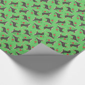 私は私のより素晴らしいスイス山犬を愛します ラッピングペーパー (角)