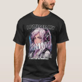 私は私のアニメを一時停止ここに来る – Anime Girl クラシック Girl Tシャツ (正面)