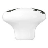 私は私のアフェンピンシャーが大好き セラミックノブ (側面)