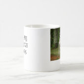 私は私のアメリカのブルドッグを愛します コーヒーマグカップ (中央)