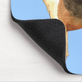 私は私のアメリカの猟犬が大好き マウスパッド (コーナー)