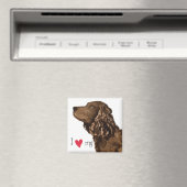 私は私のアメリカンウォータースパニエル犬 マグネット (インサイチュ (食洗機))