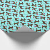 私は私のアメリカンウォータースパニエル犬 ラッピングペーパー (角)