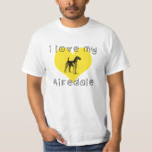私は私のアレデールが大好き Tシャツ (正面)