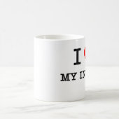 私は私のインターンを愛します コーヒーマグカップ (中央)