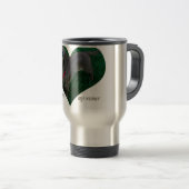 私は私のウィーナーを愛します トラベルマグ (正面右)