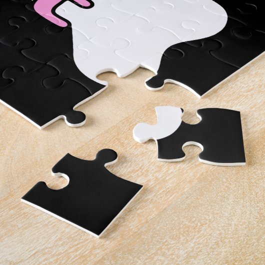 私は私のウェスティーが大好き ジグソーパズル (側面)