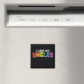 私は私のウンクレスプライドゲイレズビアンファミリーマッチング マグネット (インサイチュ (食洗機))