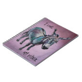 私は私のエスサーパープルが大好き ノートブック (左側)