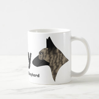 私は私のオランダの羊飼いを愛します コーヒーマグカップ