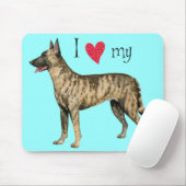 私は私のオランダ羊飼いを愛する マウスパッド (マウス)