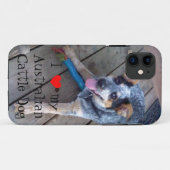 "私は私のオーストラリアの牛犬"のiPhone 5の場合愛します Case-Mate iPhoneケース (裏面(横))