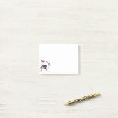 私は私のオーストラリアの羊飼いを愛します ポストイット (デスク上)