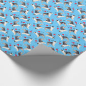 私は私のオーストラリアの羊飼いを愛します ラッピングペーパー (角)