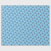 私は私のオーストラリアの羊飼いを愛します ラッピングペーパー (フラット)