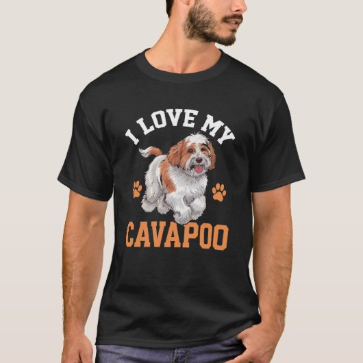 私は私のカバポが大好き Tシャツ (正面)