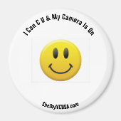 私は私のカメラは磁石に乗っている マグネット (正面)