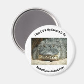 私は私のカメラは磁石に乗っている マグネット (正面/裏面)