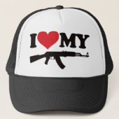 私は私のカラシニコフ自動小銃を愛します キャップ (正面)