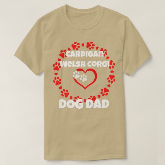 私は私のカーディガンウェルシュコーギー犬の犬の品種888 Tシャツ (デザイン正面)