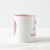 私は私のカーディガンウェルシュコーギー ツートーンマグカップ (中央)