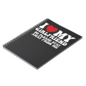 私は私のガールフレンドが大好きだから私から遠くにお願い ノートブック (左側)