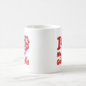 私は私のガールフレンドの写真が大好カスタムき コーヒーマグカップ (中央)